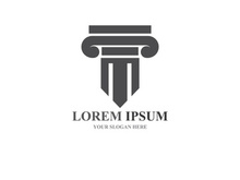 column Logo and symbol Template