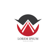 W Letter Logo Template vector illustration design