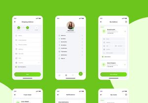 Grocery app ui kit