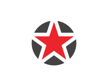 Star Logo Template icon illustration design preview picture