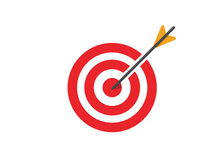 Focus icon illustration design template