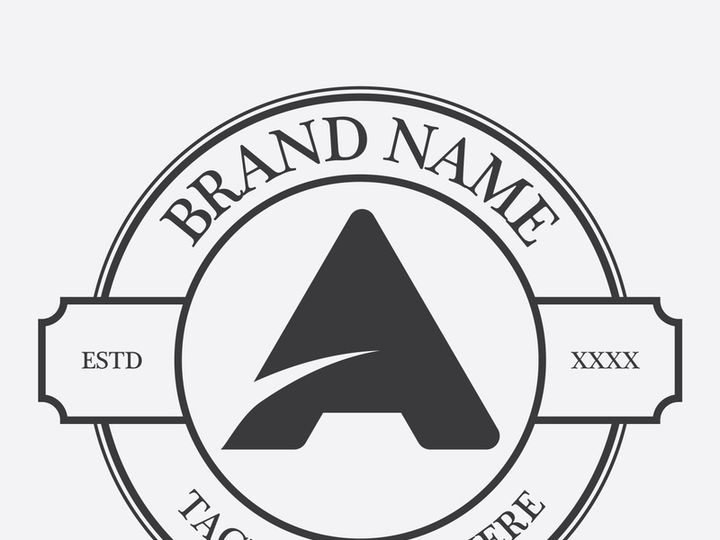 A vintage logo