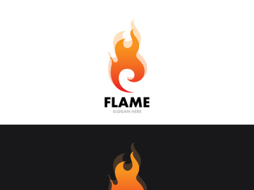 Fire flame vector illustration design preview picture