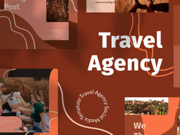Travel Agency Instagram Template preview picture