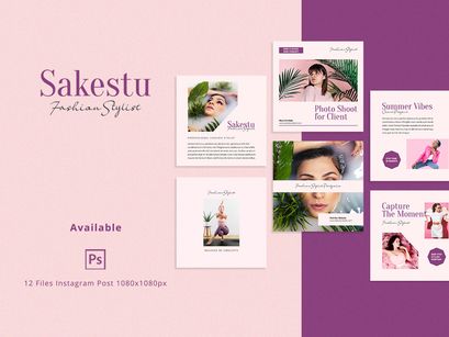 Instagram Template - Sakestu Fashion Post