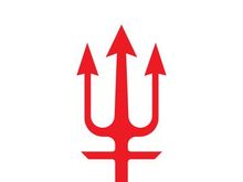 Mystic Trident Emblem Of Power magic trisula
