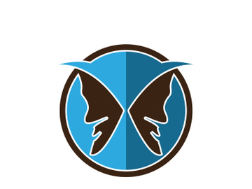 Butterfly logo design preview picture