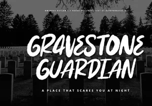 Ominous Outlaw - Rough Display Font