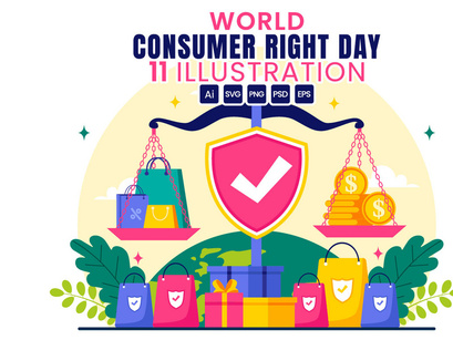 11 World Consumer Rights Day Illustration