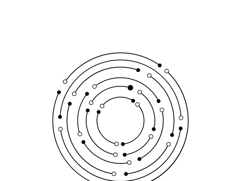 Circuit vector illustration