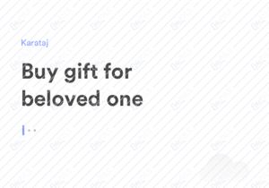 Kamartaj - gift shop UI kit
