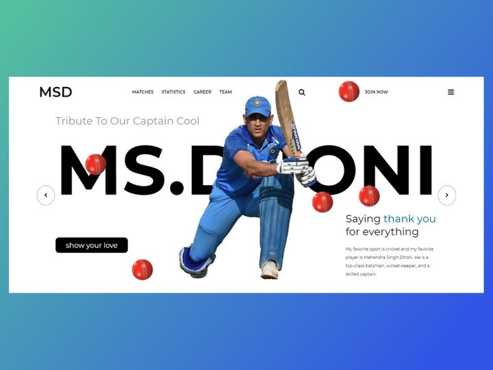 Sports Landing Page
