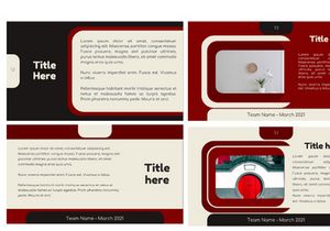 Tee Presentation Template