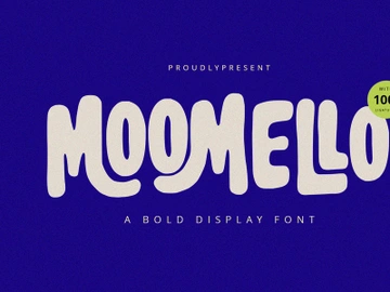 Moomello - Display Font preview picture