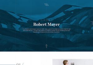 Free Portfolio PSD Template