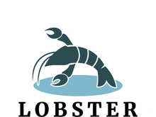 Vintage lobster logo