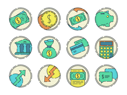 Oden - 15 Finance Icons