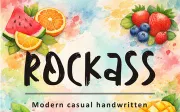 Rockass – Modern Casual Handwritten Font (TTF & OTF)