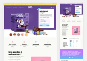 7 Sass Landing Page UI KIT