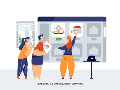 Construction & Real Estate Illustration_Vol 01