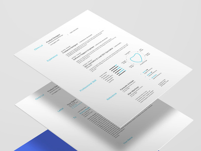 Swiss Design CV/Resume Template