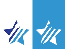 Star icon template vector illustration design