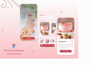 Cakes App Design