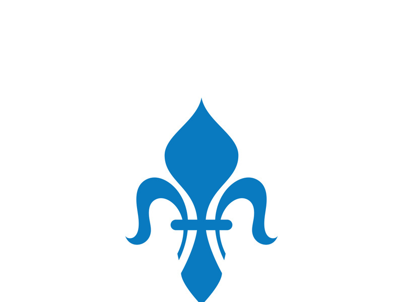 Fleur de lis vector icon