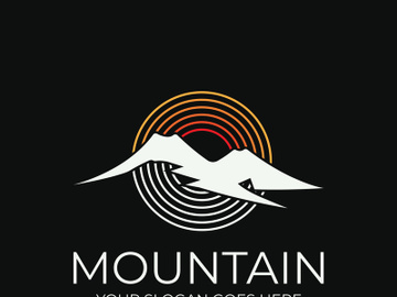 Mountain logo preview picture