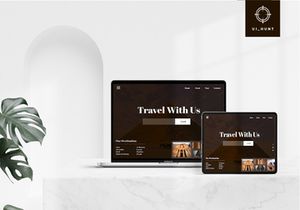 Travel Website And Landingpage Header