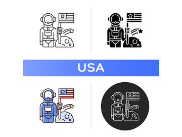 Space exploration icon preview picture