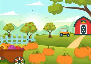 15 Harvest Season Vector Illustration