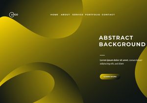 3D Background Modern Wave