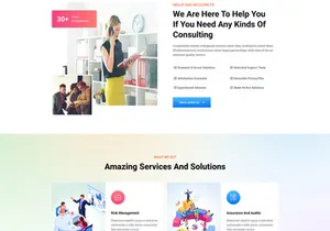 Business and Consultation Figma Template