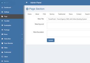 BookMyJourney v1.0 - Travel Agency CMS with Online Booking System