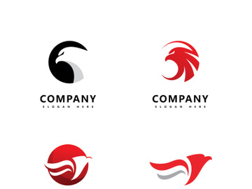 Eagle logo icon  vector template preview picture
