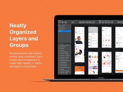 Blossom - Beauty UI Kit for Sketch