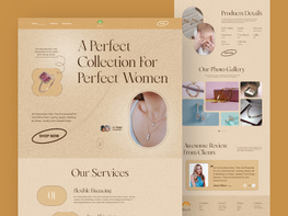 Jewelry Website Design preview picture