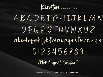 Kinston - Handwritten Font
