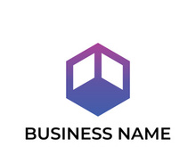 Abstract creative logo element is universal, can be used for business, brand, company, business card, property or building.