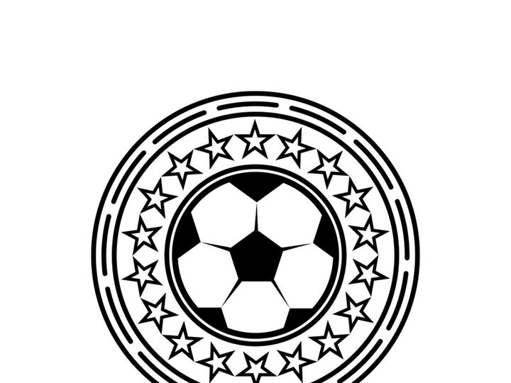 Football logo icon design and symbol soccer club vector