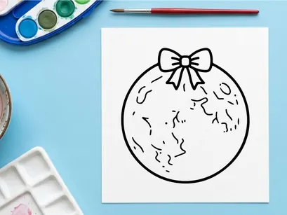 Handgezeichnete Wecker-Illustration mit Schleifenmotiv. Niedliche Zeitmesser-Skizze für Planer und Briefpapierdesigns.