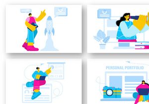 18 Personal Portfolio Illustration