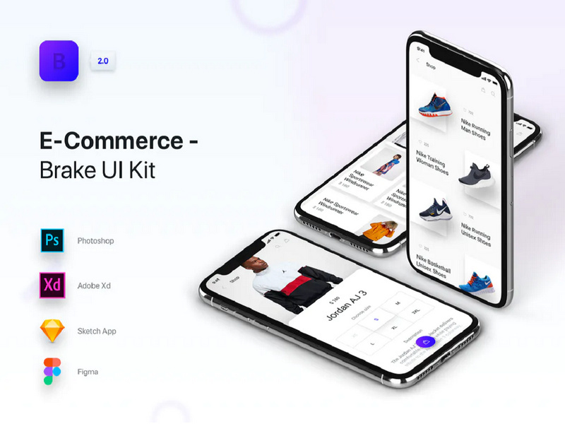 Brake UI Kit 2.0 - E-Commerce