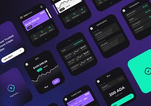 WatchOS Crypto Wallet UI Kit