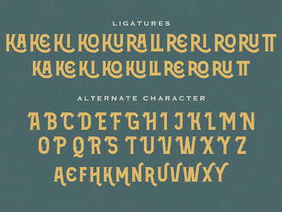 Sarkowik - Victorian Style Font