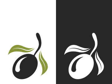 Extra virgin olive oil logo icon design vector illustration preview picture