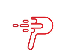 p logo and symbol vector template