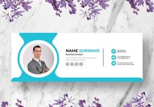 Corporate Email Signature Template Ver-16