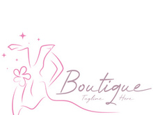 elegant women's fashion logo, clothing, boutique, convection, tailor, garment, business, apparel, fashion designer